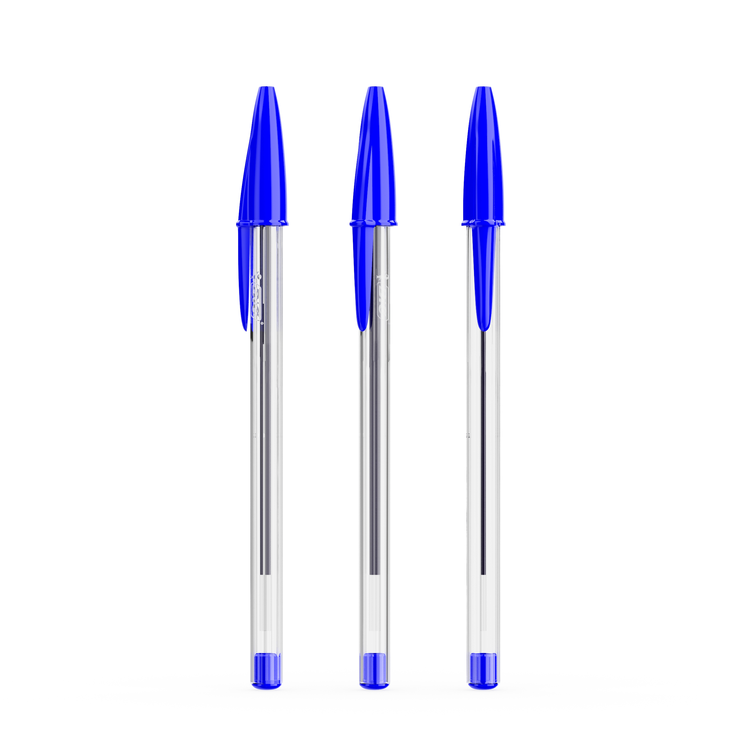 Stylo Bic® Cristal® expression personnalisable Bleu - encre bleue